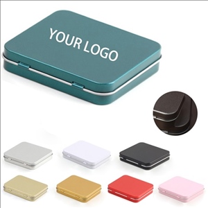 Metal Tin Box Empty Tinplate Containers with Lids Organizers